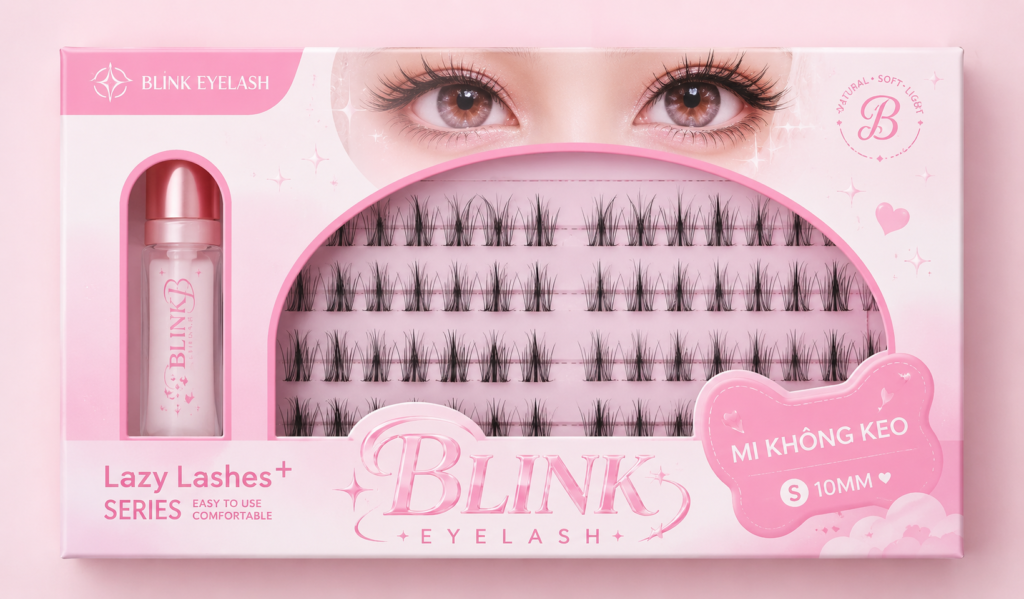 MI GIẢ KHÔNG SẴN KEO BLINK EYE LASH